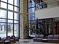 Interior lobby of Blackington Hall