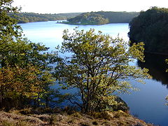 Le lac de Sidiailles.