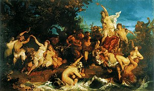 Hans Makart, Der Triumph der Ariadne, 1873/74