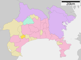 大井町位置図