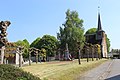 La place d'Escaufourt.