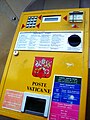 Distributore automatico di francobolli delle Poste Vaticane, in uso fino a maggio 2011.