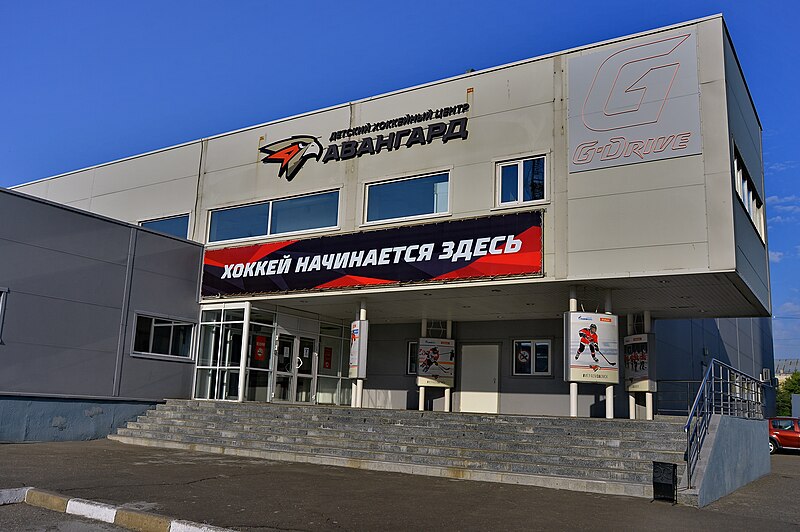 File:Детский хоккейный центр Авангард.jpg