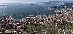 Skyline of Cambados