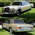 Mercedes-Benz 600 Pullman Landaulet mit nur in der hintersten Reihe zu öffnendem Verdeck