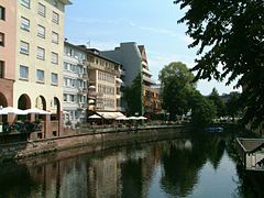 Enz river at Rossbrücke