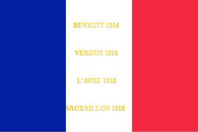 Drapeau du 165e régiment d'infanterie