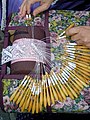 as an example of bobbin lace