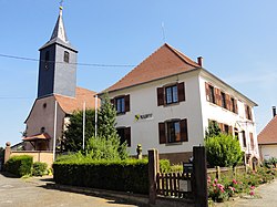 Skyline of Dossenheim-Kochersberg