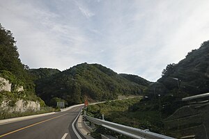 안동시 예안면 동천리 장갈령을 향해 오르는 지방도 제920호선