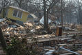 Neighborhood in ruins