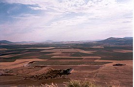 The meseta sur plateau in Consuegra, Toledo.