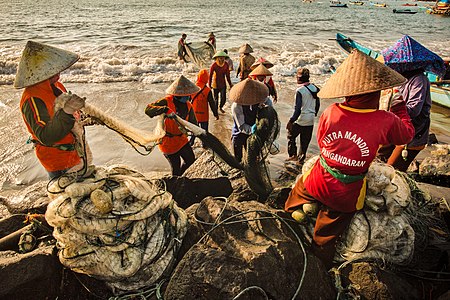 Bendéga sareng bé tangkepan ring Pangandaran