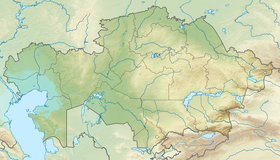 voir sur la carte du Kazakhstan