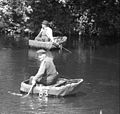 Coracles for salmon fishing