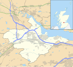 Location within Falkirk Council Area