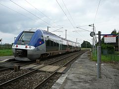 Gare de Liesle, direction Mouchard