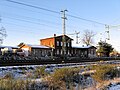 Ehemaliges Empfangsgebäude des Bahnhofs Holthusen