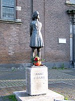 Beeldje van Anne Frank