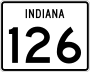 State Road 126 marker