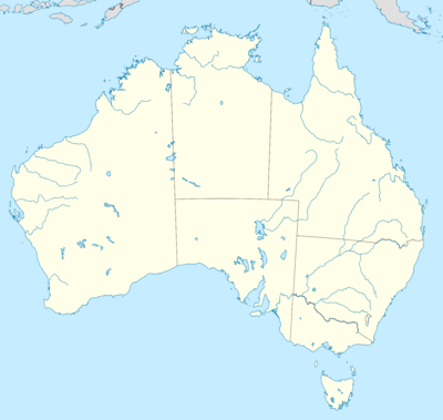 Carte des aéroports en Australie