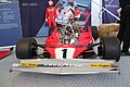 Der Frontflügel eines Ferrari 312T2 (mit entfernter Verkleidung)