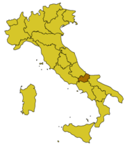 mappa Molise rispetto allo Stato