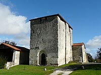 L'église Saint-Martial.