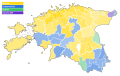 2022 Estonian Election Municipalities