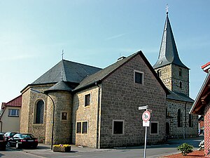 Rhade, Sint-Urbanuskerk (1841)