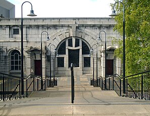 Crypt of Liverpool Metropolitan Cathedral 1933–1941, the only part of Lutyens's design built