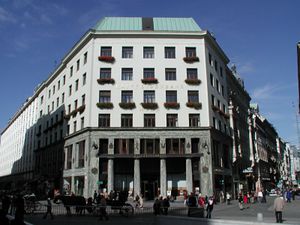 Adolf Loos, Looshaus, Vienne, 1909-1911