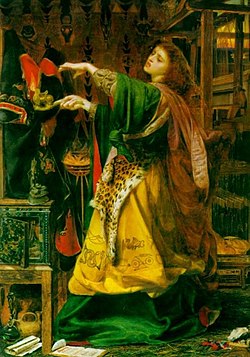 Anthony Frederick Augustus Sandys, Morgan Le Fay, 1864.