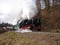 52. KW Zug der Weißeritztalbahn in Seifersdorf