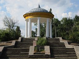 Musikpaviljong i Voznesensk.