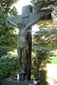 Crucifixus, Grabstelle der kath. Geistlichen, Hauptfriedhof, Neuer Teil Feld Nr. 14, Krefeld.