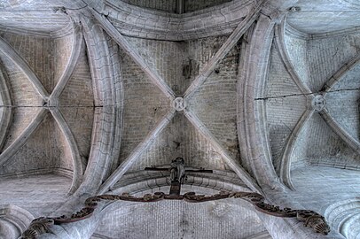 Église Saint-Laurent d'Éclaron XVIIIe siècle, (Haute-Loire).