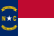 Flagge North Carolina