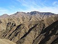 Montagnes du Haut Atlas, Maroc. C'est le massif le plus élevé d'Afrique du Nord — parfois surnommé le « toit du Maroc ».