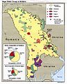 Major ethnic groups in MSSR in 1989