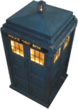 A TARDIS, a espaçonave do Doutor, tornou-se tão onipresente quanto o próprio show na cultura britânica.