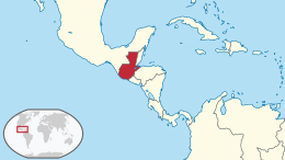 Map of Guatemala