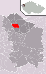 Merklín – Mappa