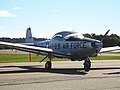 A Ryan Navion Aircraft on display at the 2004 Portland Jetport Aeronautical Exposition.