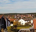 Blick auf Pleinfeld vom Berg Fürst aus