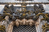 Marine themed decoration of the Chapter House window of the Convent of Christ (Tomar) (1510–1514)