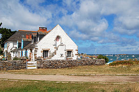 La maison du peintre de marine Marin-Marie, vue du côté est.