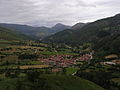 Carmona (Cabuérniga) desde el Mirador de el ribero.