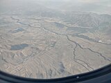 Dzoraget River and Canyon from the air