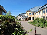 Freie Waldorfschule Flensburg in der Valentiner Allee in Flensburg (Foto Juli 2015)